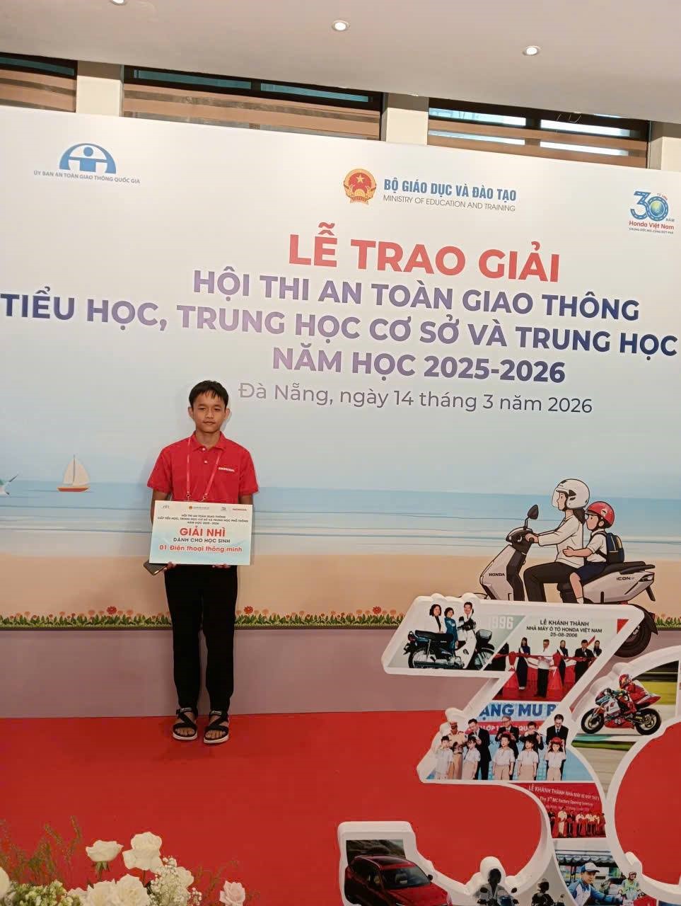 TH đạt giải nhì 1